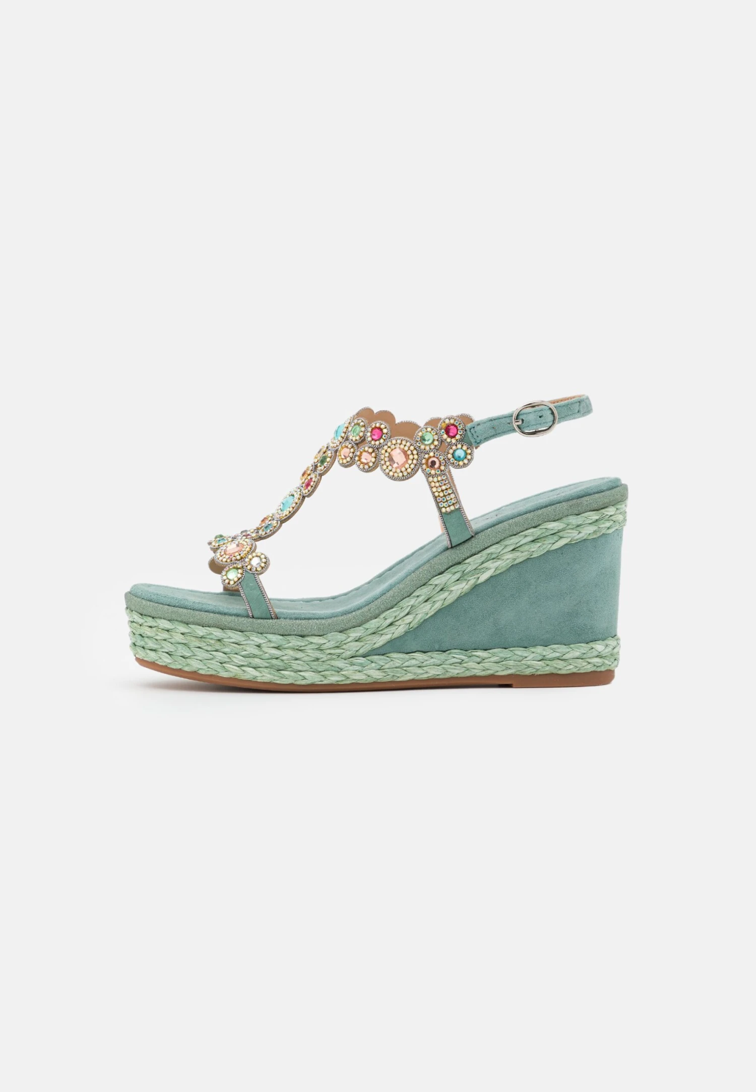 Alma En Pena Sandalen Met Plateauzool - Mint 1 Alma En Pena Sandalen Met Plateauzool - Mint