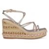Alma En Pena Martin - Sandalen Met Sleehak - Bronce