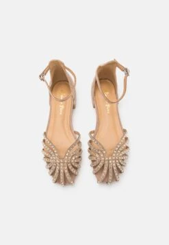 Alma En Pena Ballerina'S Met Enkelbandjes - Beige -Alma En Pena Winkel 200773bd0cf748f59344e1417fce0fa8