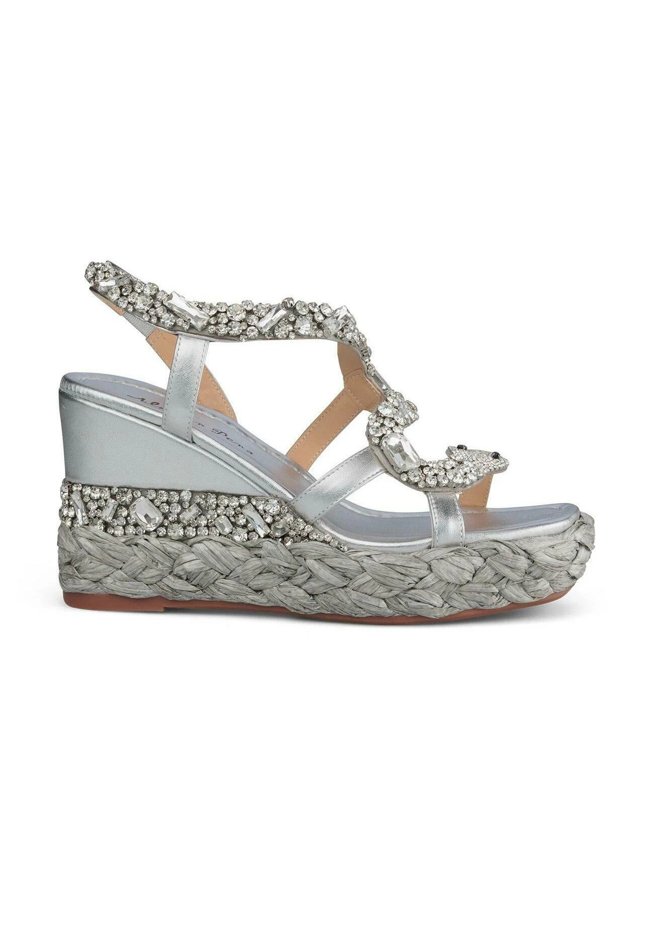 Alma En Pena Vera - Sandalen Met Sleehak - Plata