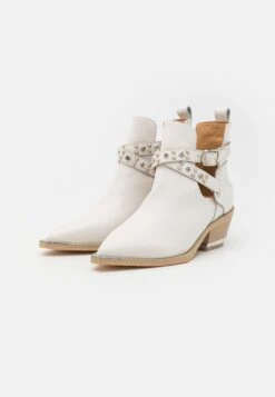 Alma En Pena Enkellaarsjes Met Hoge Hak - White -Alma En Pena Winkel 2b2c96859421486dbe0b3e15eb8c1eea