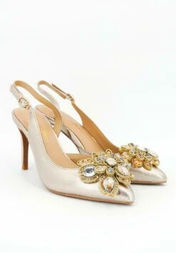 Alma En Pena Lagos - Hoge Hakken - Gold -Alma En Pena Winkel 3fd4a3e087f449e2be55d808cc121ebc