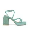 Alma En Pena Gulden - Sandalen Met Plateauzool - Verde