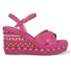 Alma En Pena Oteiza - Sandalen Met Sleehak - Rosa