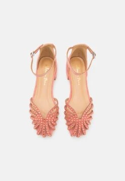 Alma En Pena Ballerina'S Met Enkelbandjes - Salmon -Alma En Pena Winkel 539566f585dc4673bdcd9aa1cc2d33fe