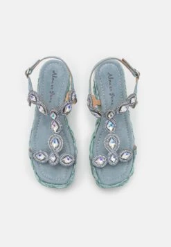 Alma En Pena Sandalen Met Sleehak - Sky -Alma En Pena Winkel 54354cc08fc5415f8034de7d2c3c723b