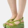 Alma En Pena Espadrilles - Lime