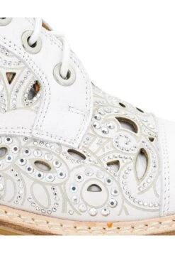 Alma En Pena Rosario - Korte Laarzen - White -Alma En Pena Winkel 5b55457958c94170b7fe389b7634197e