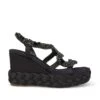 Alma En Pena Osinaga - Sandalen Met Plateauzool - Black