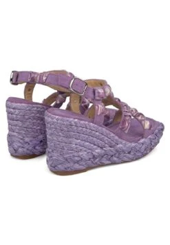 Alma En Pena Bermudez - Sandalen Met Sleehak - Morado -Alma En Pena Winkel 78c5b1387a0a493589bb6332a21a1018