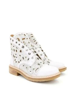 Alma En Pena Rosario - Korte Laarzen - White