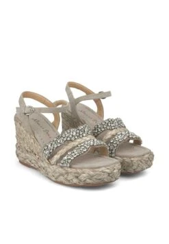 Alma En Pena Ruiz - Sandalen Met Hoge Hak - Gris -Alma En Pena Winkel 99961fa93ac94ff280263014033b0585
