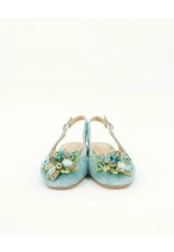 Alma En Pena Sintra - Slingback Ballerina´S - Green -Alma En Pena Winkel a830ba99e1694a0b8de715bb87eac65b