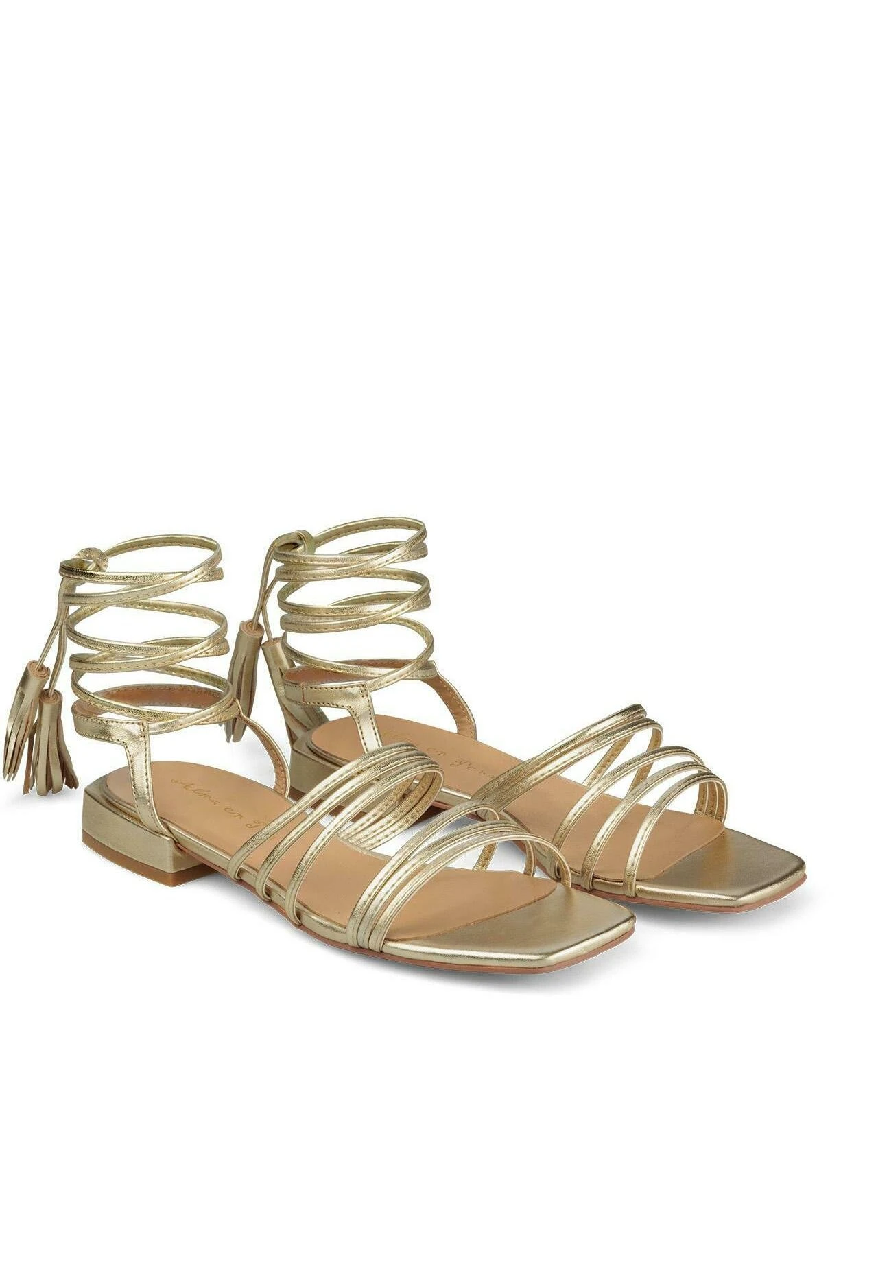 Alma En Pena Varme - Sandalen - Dorado 2 Alma En Pena Varme - Sandalen - Dorado - Afbeelding 2