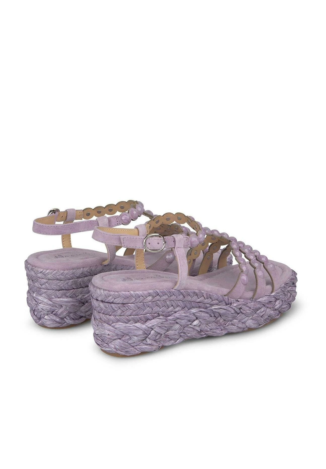 Alma En Pena Sandalen Met Sleehak - Morado 3 Alma En Pena Sandalen Met Sleehak - Morado - Afbeelding 3