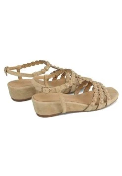 Alma En Pena Gaston - Sandalen Met Sleehak - Arena -Alma En Pena Winkel bdd482c0efab4ad980b6fc6b904abcc5