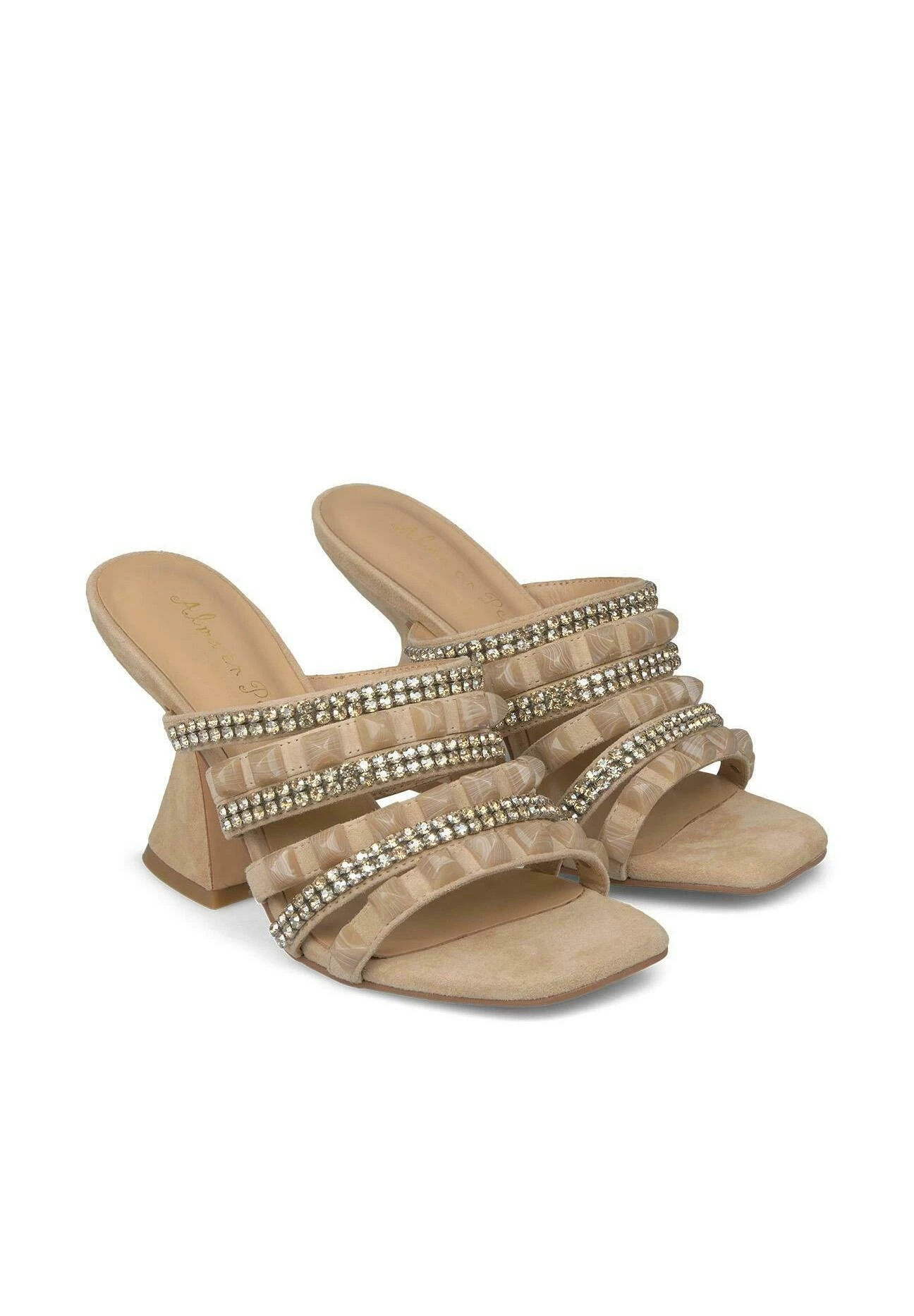 Alma En Pena Brasserie - Muiltjes Met Hak - Arena 2 Alma En Pena Brasserie - Muiltjes Met Hak - Arena - Afbeelding 2