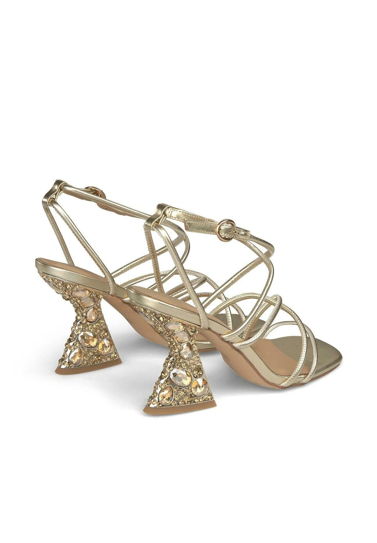 Alma En Pena Brew - Sandalen Met Hoge Hak - Dorado 3 Alma En Pena Brew - Sandalen Met Hoge Hak - Dorado - Afbeelding 3