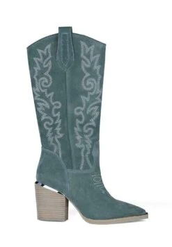 Alma En Pena Cynar - Cowboy-/Bikerlaarzen - Azul Jaspeado