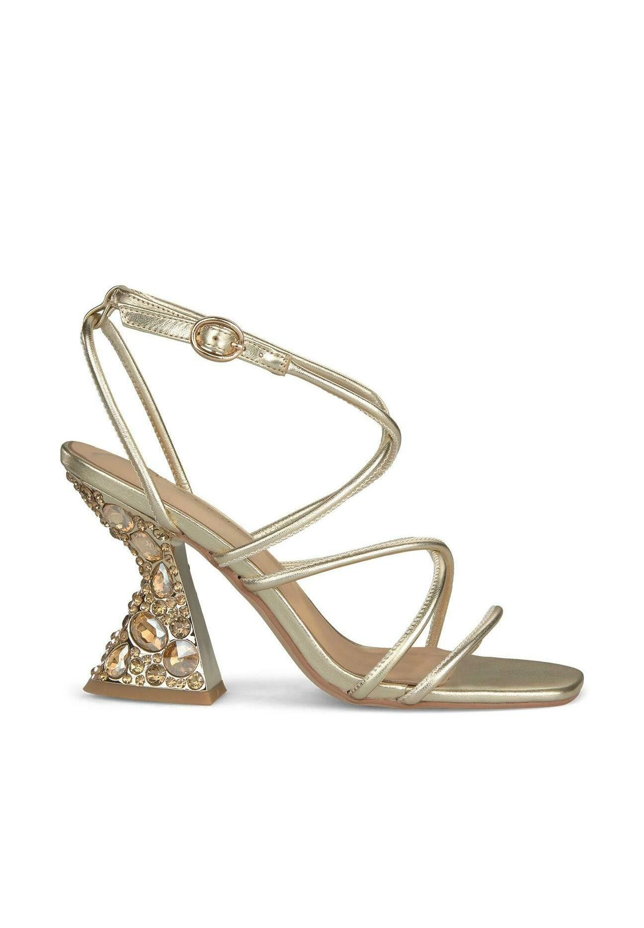 Alma En Pena Brew - Sandalen Met Hoge Hak - Dorado 1 Alma En Pena Brew - Sandalen Met Hoge Hak - Dorado