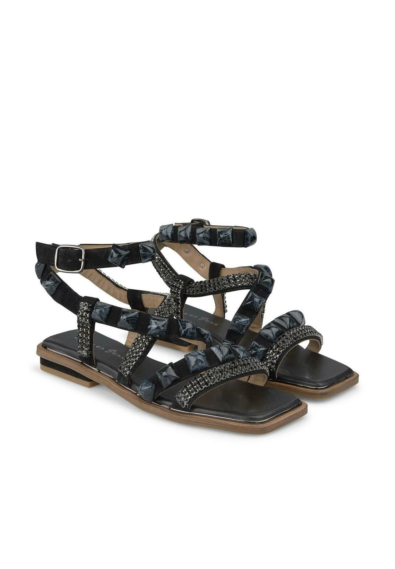 Alma En Pena Kelma - Sandalen - Black 2 Alma En Pena Kelma - Sandalen - Black - Afbeelding 2