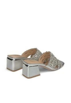 Alma En Pena Keni - Muiltjes Met Hak - Plata -Alma En Pena Winkel f8c8345ce6b848f1a98b9e05ecfc6983