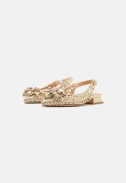 Alma En Pena Slingback Ballerina´S - Diva Gold -Alma En Pena Winkel fa437d6cb6a04e8b886652a073950e37