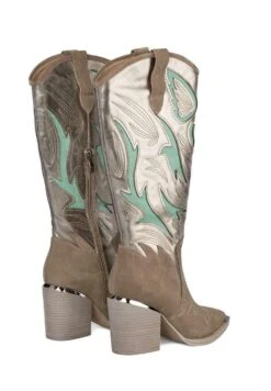 Alma En Pena Dubonnet - Cowboy-/Bikerlaarzen - Verde -Alma En Pena Winkel fcb836b844c342f4bf2e289e61808412