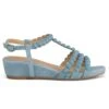 Alma En Pena Gaston - Sandalen Met Sleehak - Azul